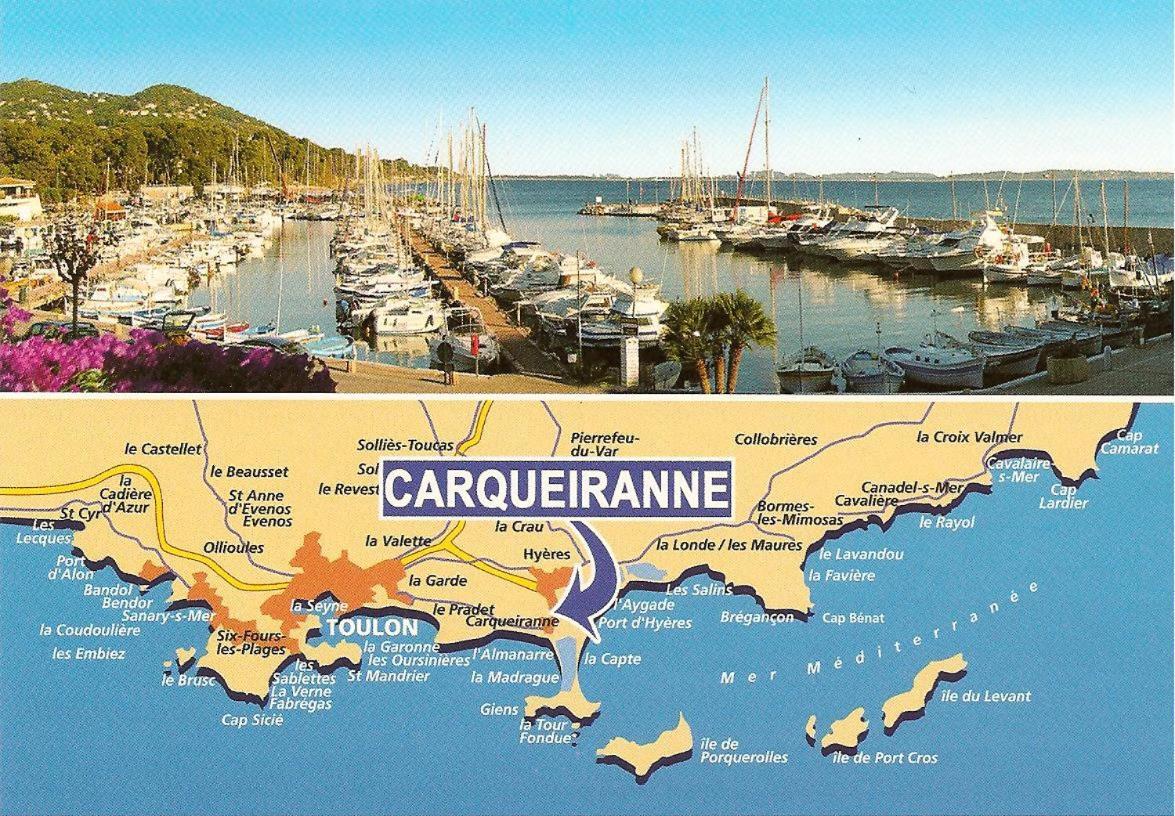 Studio Climatise. Proche Parking, Commerces Et Mer Lägenhet Carqueiranne Exteriör bild